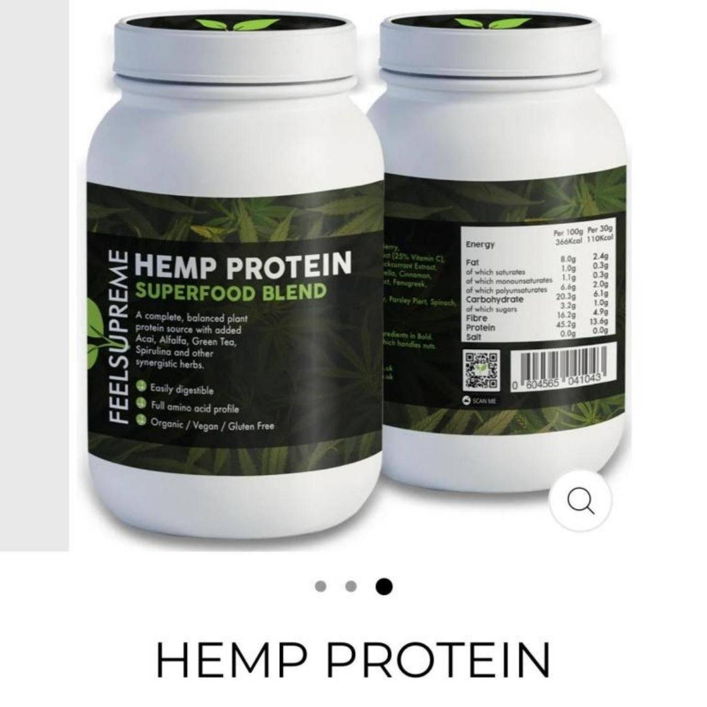 organic hemp protein powder