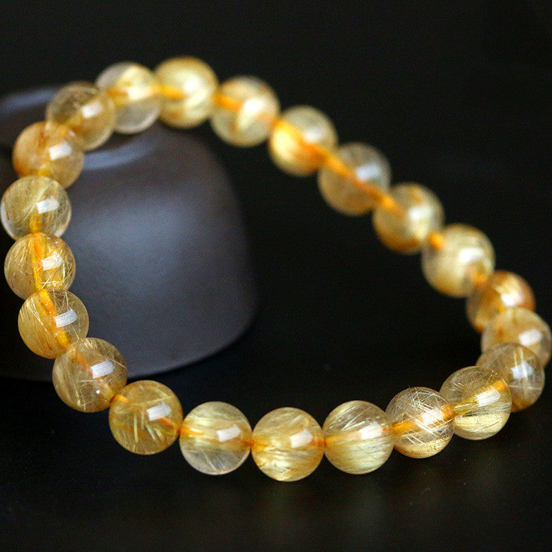 Natural Rutilated Bracelet