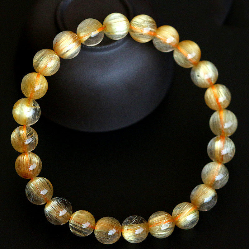 Natural Rutilated Bracelet
