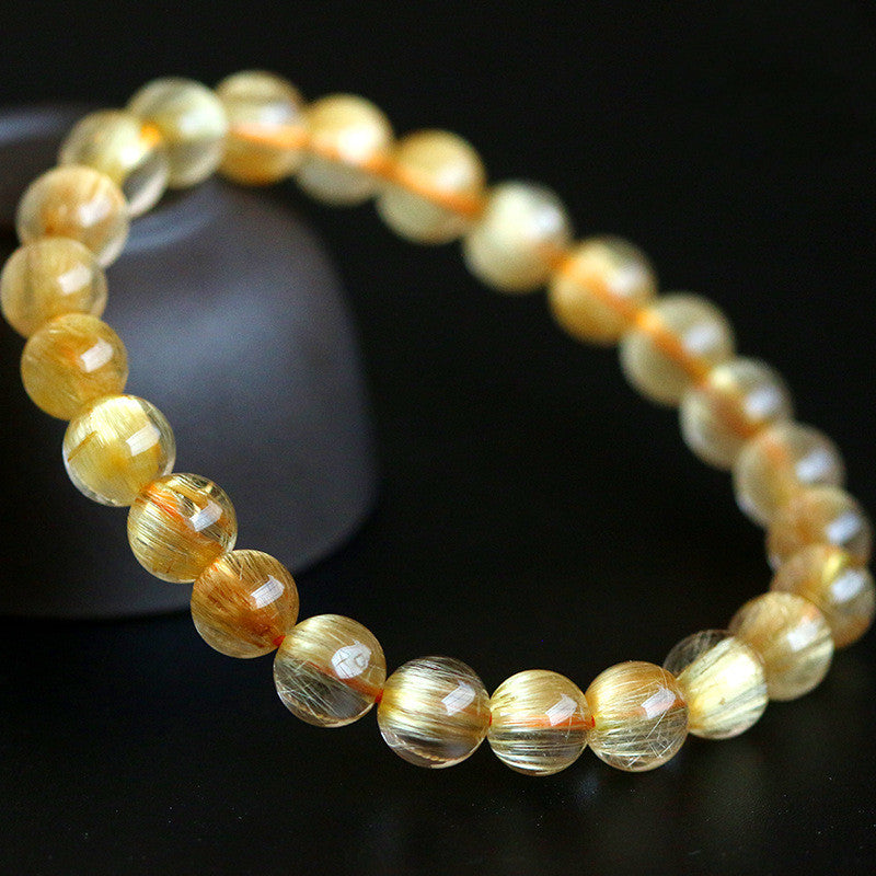 Natural Rutilated Bracelet