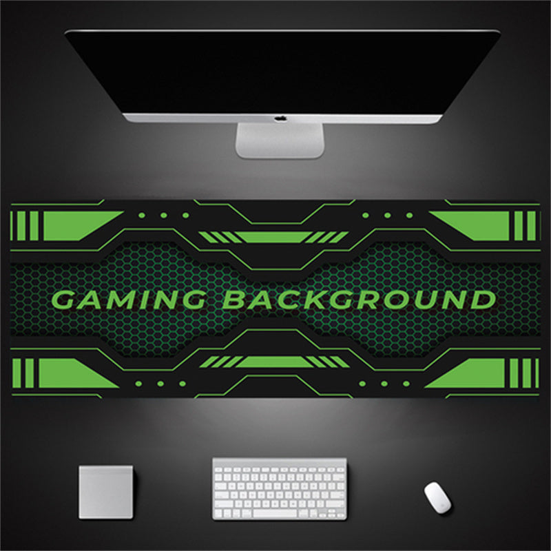 Industrial Style Tech Oversized Seam Keyboard Mouse Desk Pad