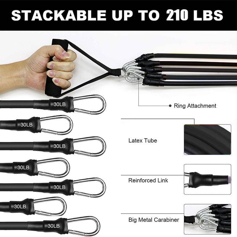 resistance bands set with handles