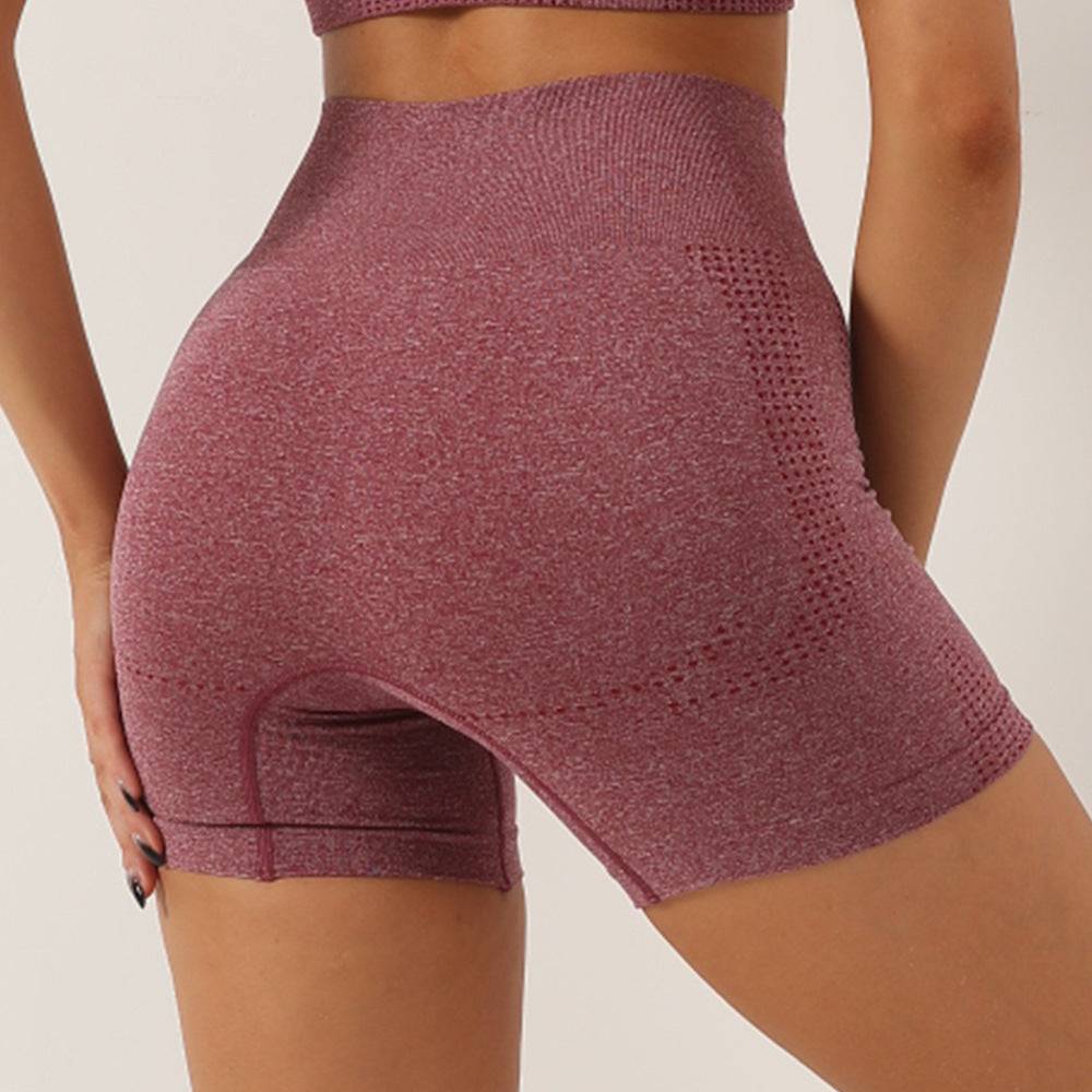 women's short yoga shorts