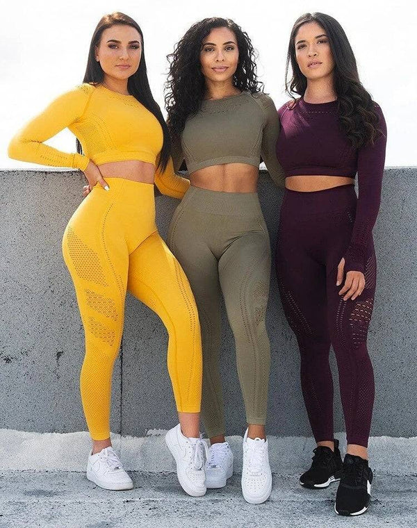 	
seamless yoga pants