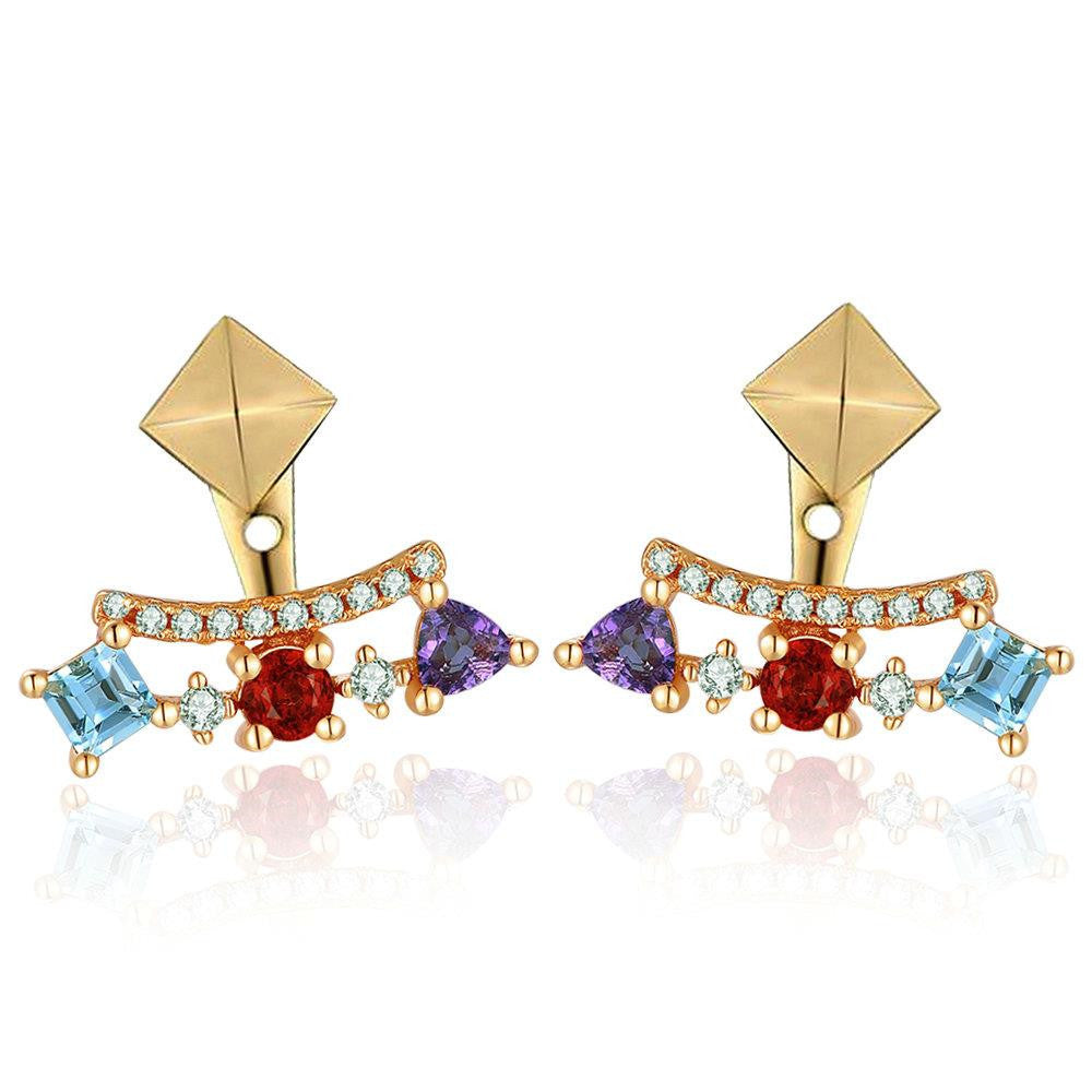 Natural gem Earrings