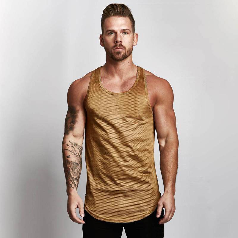 wearing a tank top to the gym
