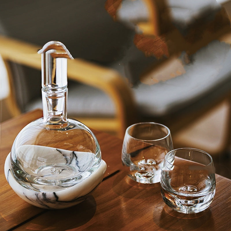 Light Luxury High-end Whiskey Shot Glass High-end Sense Suit